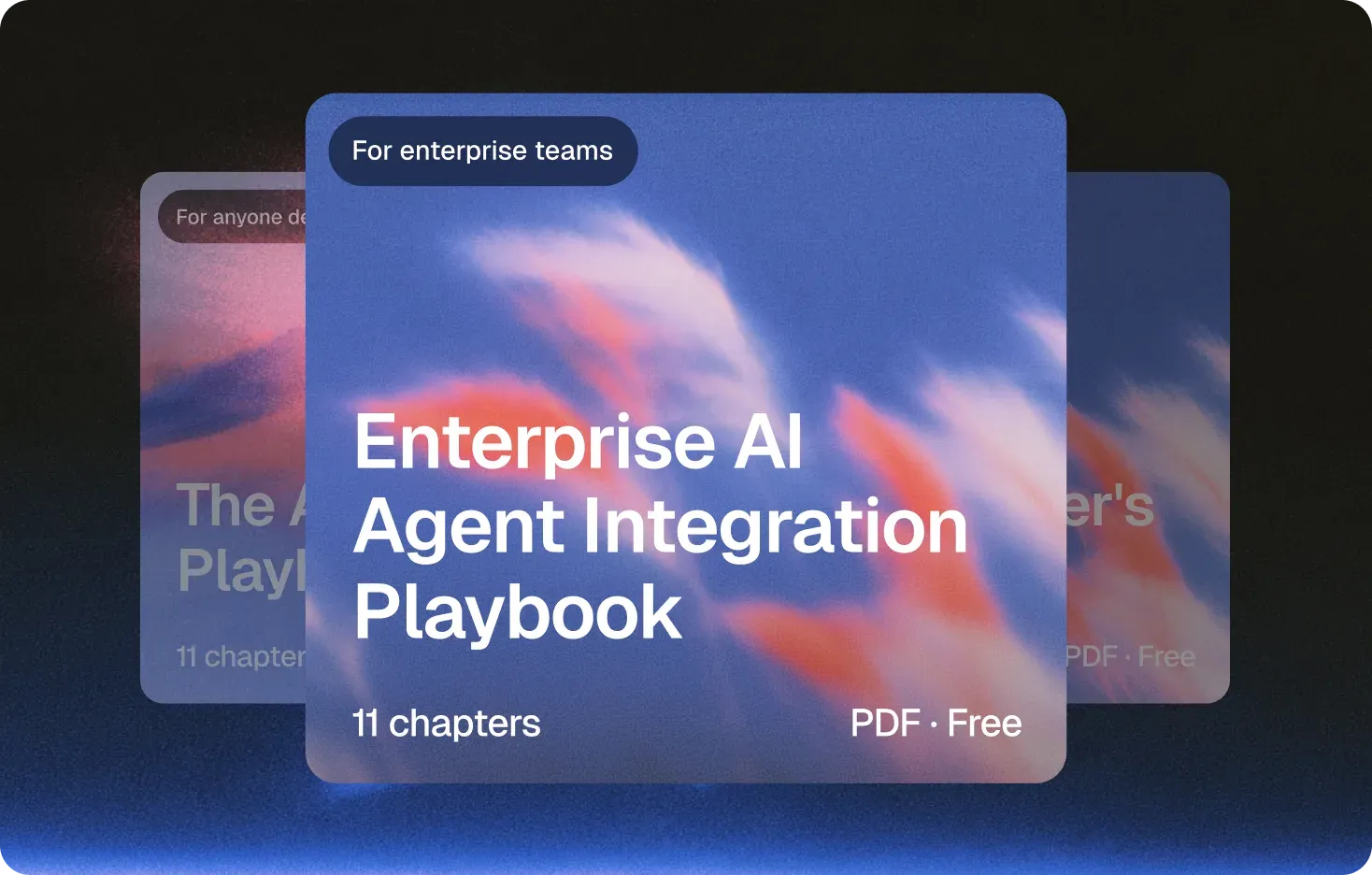 The AI Agent Playbook, the Enterprise AI Agent Integration Playbook and The SMB Owner's Playbook, three free Maui playbooks in PDF